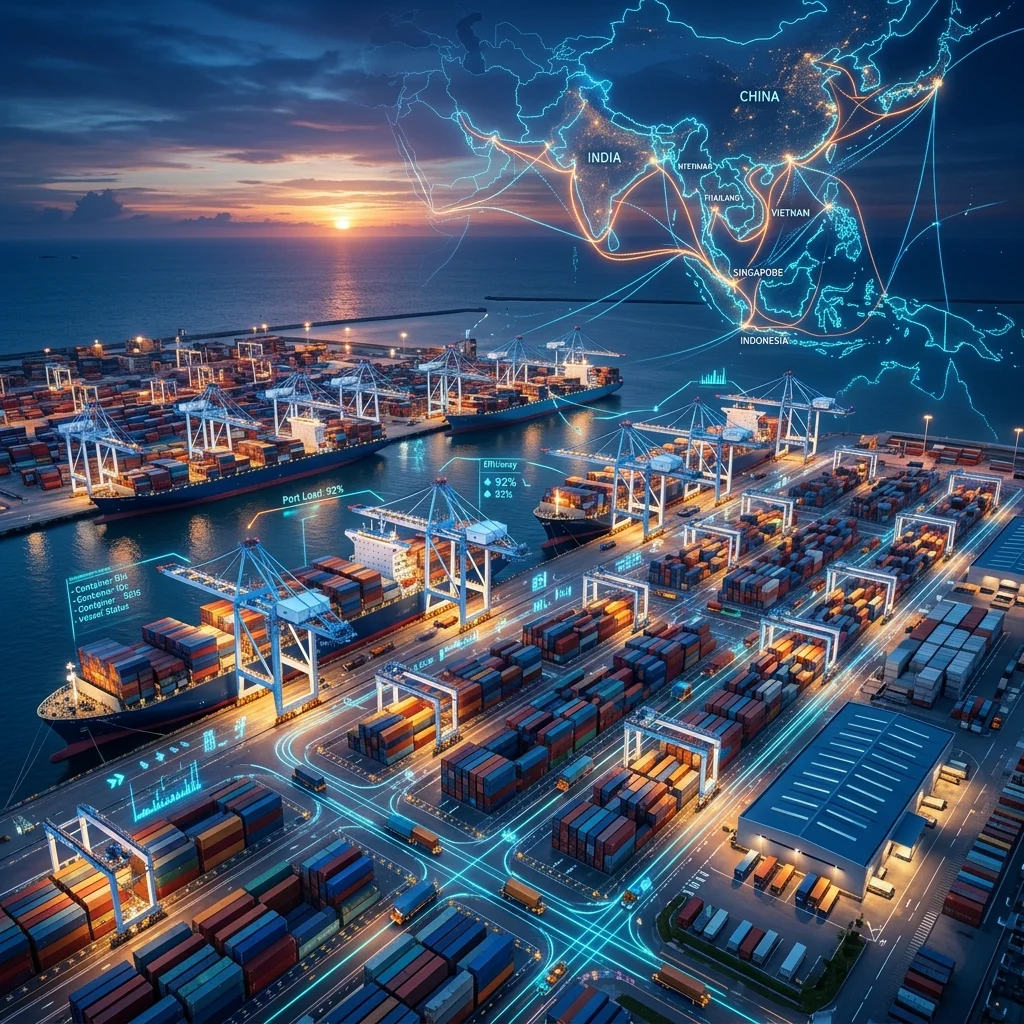 Asia''s Logistics Infrastructure Transformation: Port Automation, Warehouse