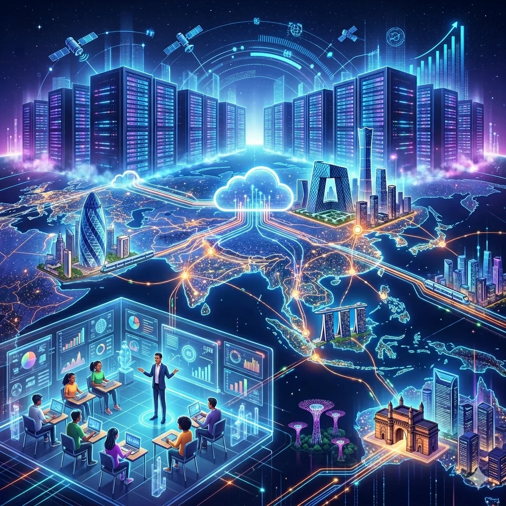 Asia''s Post-COVID Tech Surge: How Online Learning, Cloud Computing, and Data