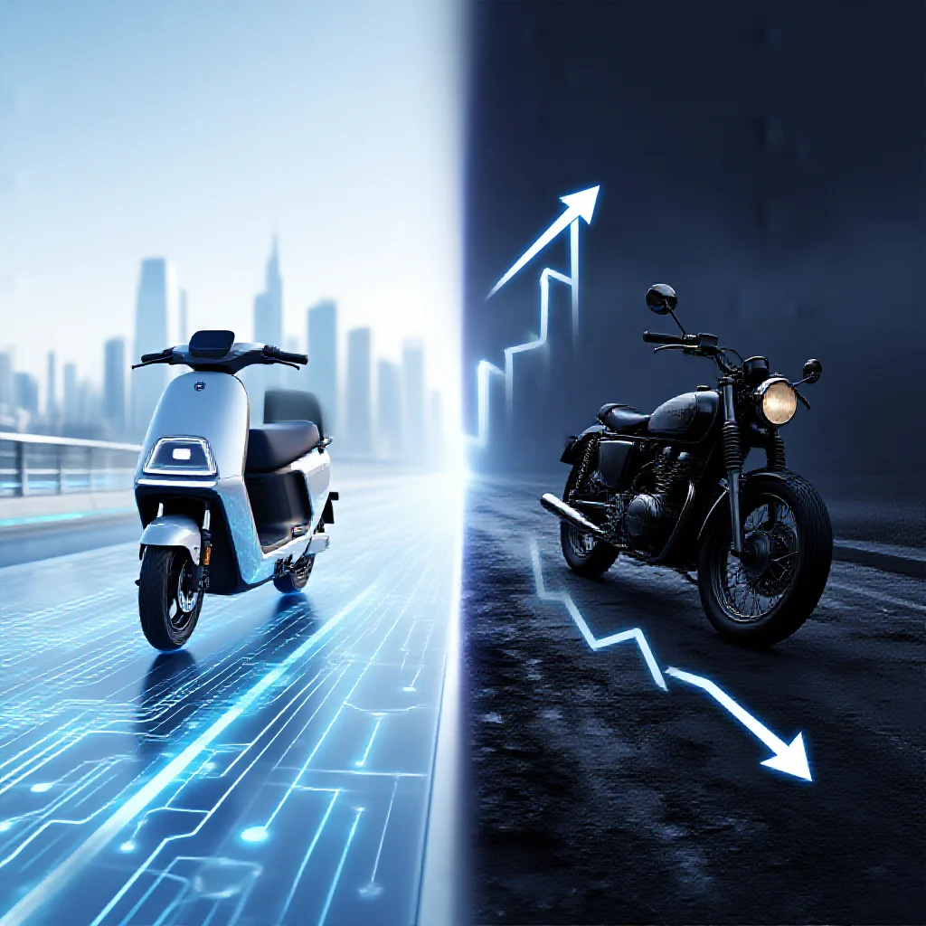 Ather''s Surge vs. Legacy Slump: Decoding the EV Inflection Point in India''s