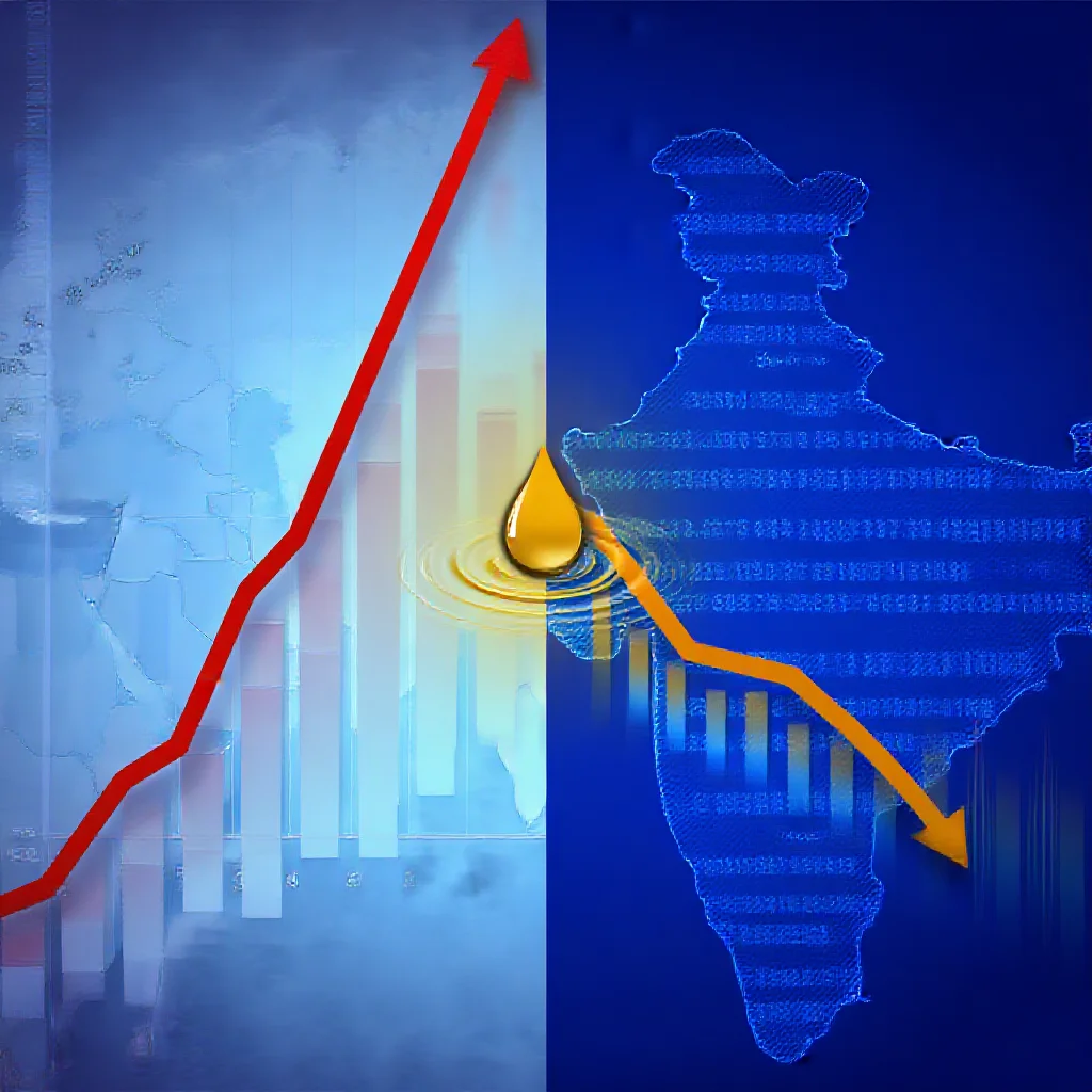 Beyond the Pump: How Rising Oil Prices Threaten India''s Stock Market Rally