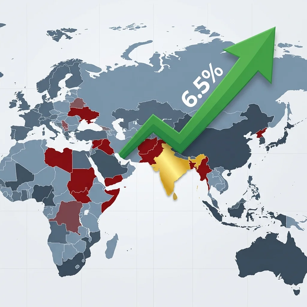 IMF Raises India’s FY27 GDP Forecast to 6.5%: How Global Conflicts Are Reshaping