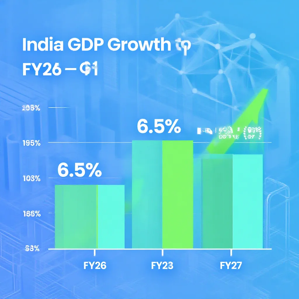 IMF Raises India’s FY27 Growth Forecast to 6.5%: A Steady Anchor in a Volatile