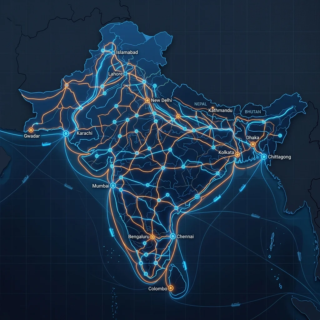The Hidden Supply Chain Logic of South Asia''s Infrastructure Boom: Beyond