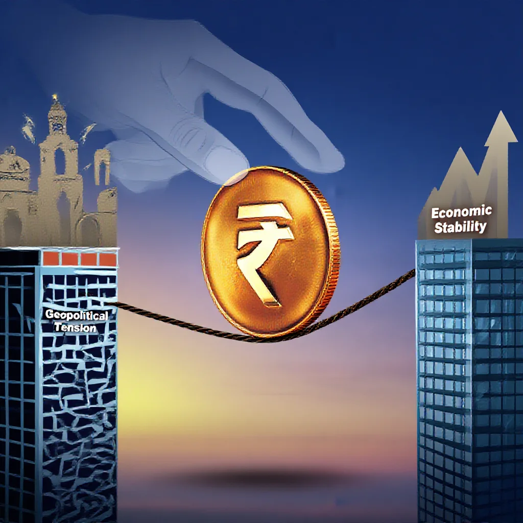 The RBI''s Tightrope: How Geopolitical Tensions and Central Bank Intervention
