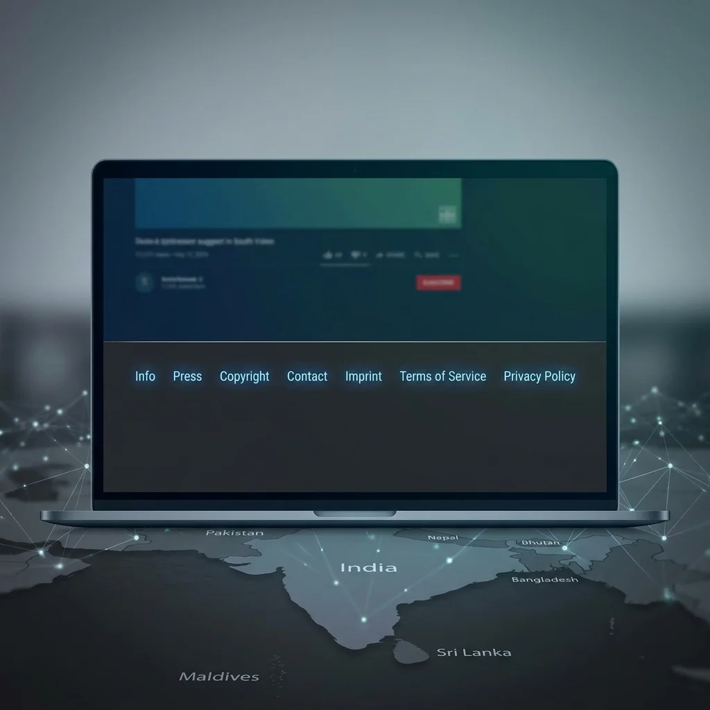 YouTube''s 2026 Footer: Decoding Legal Signals for South Asia''s Digital Economy
